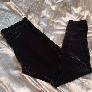 XL Velour legging Dark Gray